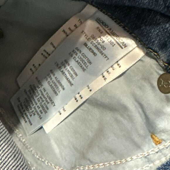 NWT Good American Good Classic jeans size 0/25 - Picture 2 of 5
